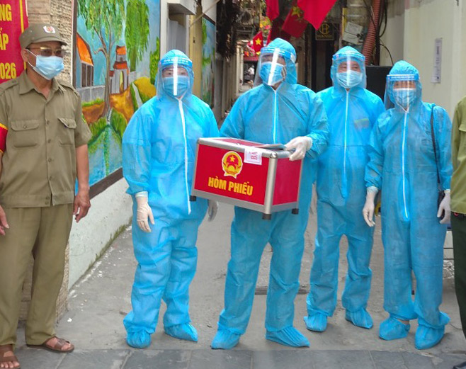 Hà Nội: Nỗ lực cao nhất góp phần vào sự thành công của ngày bầu cử